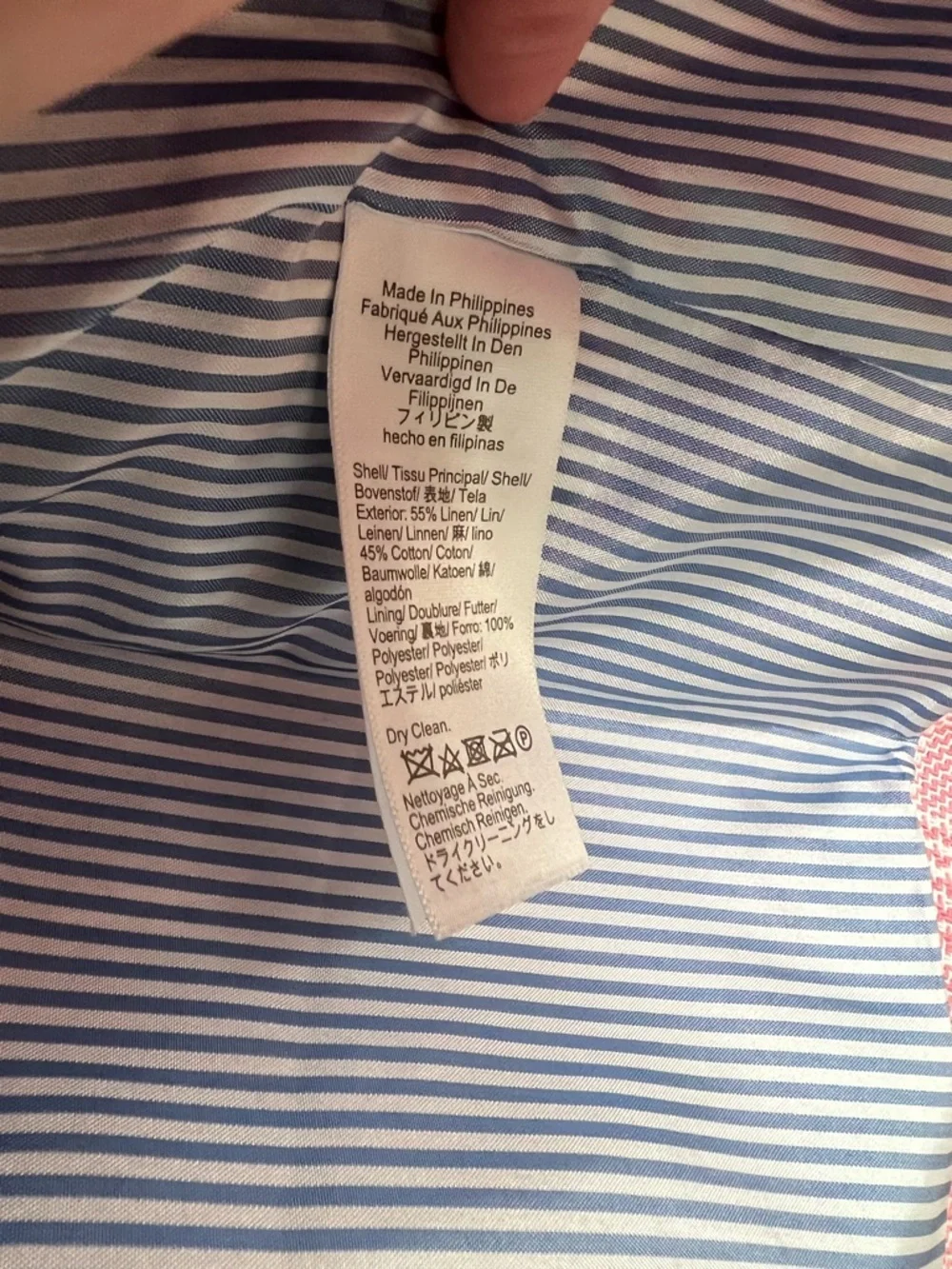 J. Crew Light Pink Plaid Single-Button Blazer - Picture 4 of 4